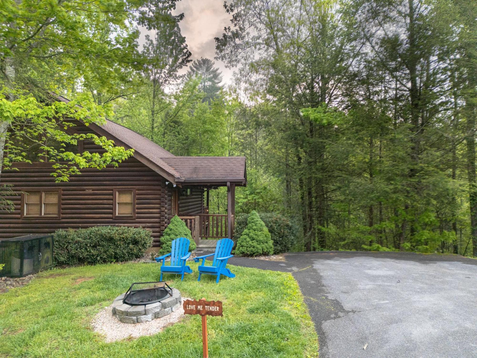 Love Me Tender Studio Cabin Sevierville Quarto foto