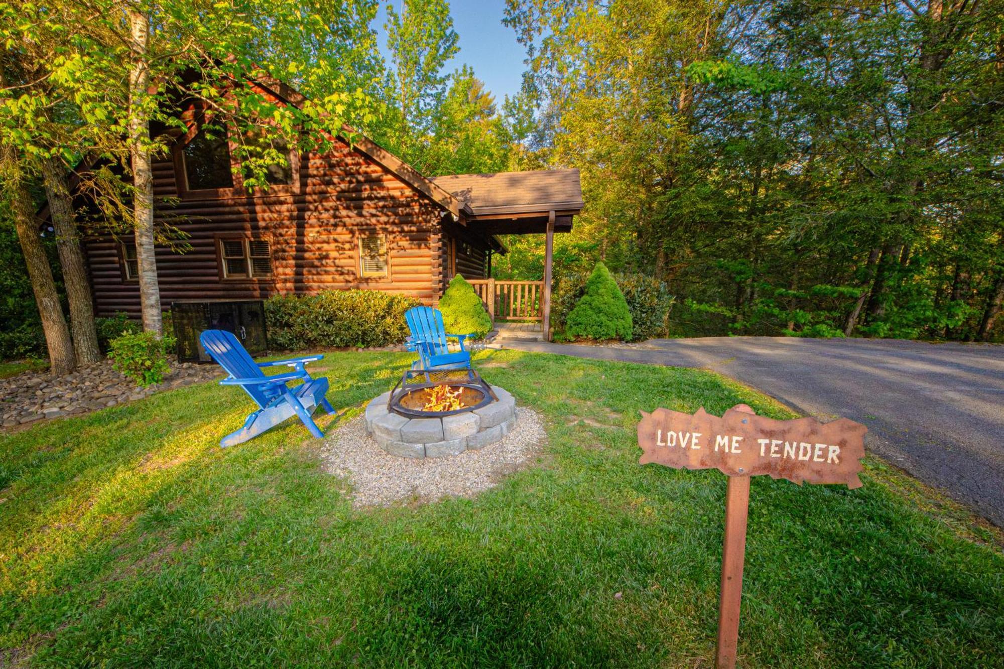 Love Me Tender Studio Cabin Sevierville Quarto foto