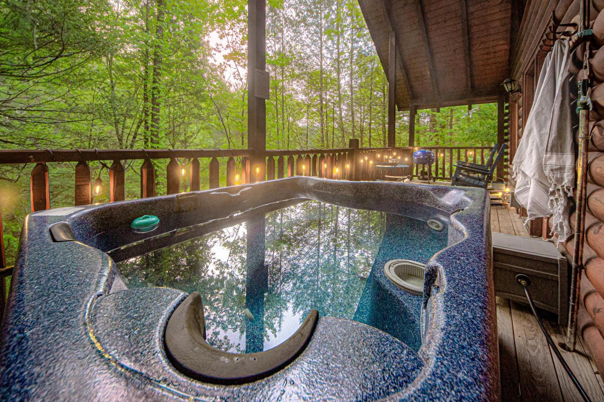 Love Me Tender Studio Cabin Sevierville Quarto foto